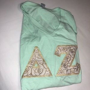 Delta Zeta Letter shirt